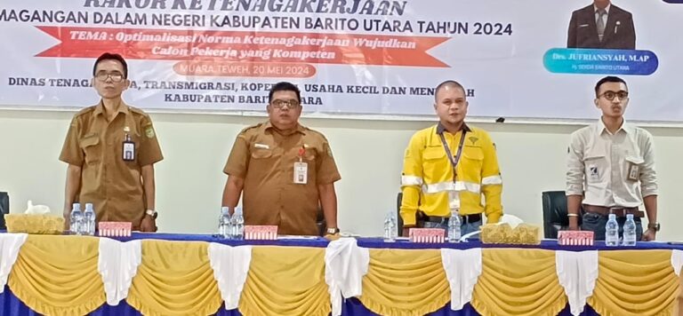 Disnakertranskop dan UKM Barut Gelar Rakor Ketenagakerjaan Pemagangan Dalam Negeri