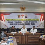 Rapat Dengar Pendapat Dengan KPK RI, Dirreskrimsus Polda Kalteng Berharap Optimalisasi Pemberantasan Korupsi di Bumi Tambun Bungai