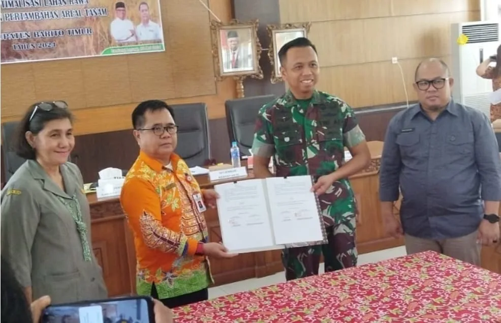 Dinas Pertanian Bartim Gelar Rakor Kegiatan OPLA, Pompanisasi dan PAT Tahun 2024