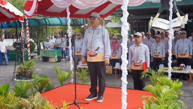 Sekda Prov Kalteng Pimpin Upacara Peringatan Hari Lingkungan Hidup se-Dunia