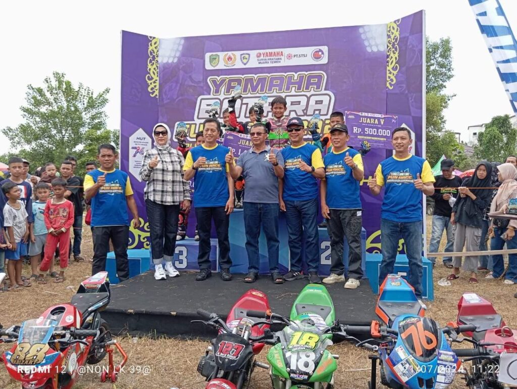 Semarakan Harjad Kab Barut ke-74, Yamaha Surya Pratama Muara Teweh Gelar Ajang Fun Race