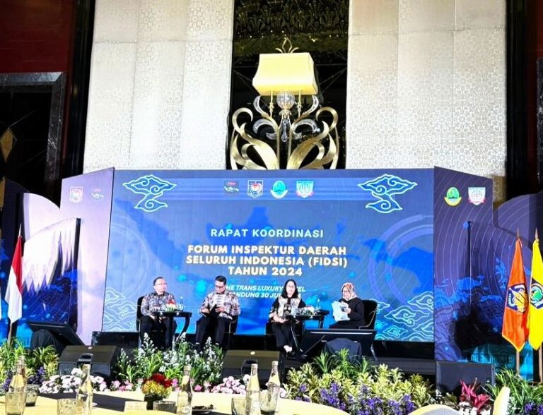 Inspektur Daerah Prov Kalteng Hadiri Rakor FIDSI Tahun 2024