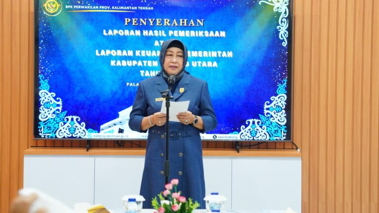 Ketua DPRD Sampaikan Harapannya Saat Pemkab Barut Terima LPH dari BPK RI