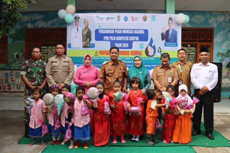 Pj Bupati Djainuddin Noor Hadiri PIN Polio Tingkat Kabupaten Seruyan