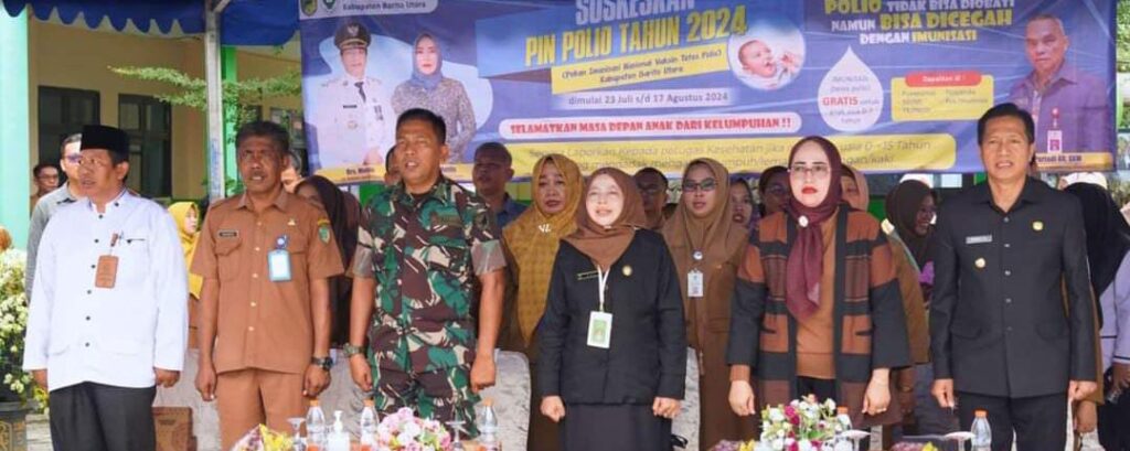 Pj Bupati Buka Pencanangan PIN Polio Tingkat Kabupaten Barito Utara