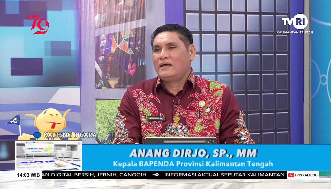 Kepala Bapenda Anang Dirjo Jadi Narasumber Pada Dialog Interaktif Optimalisasi PAD Prov Kalteng