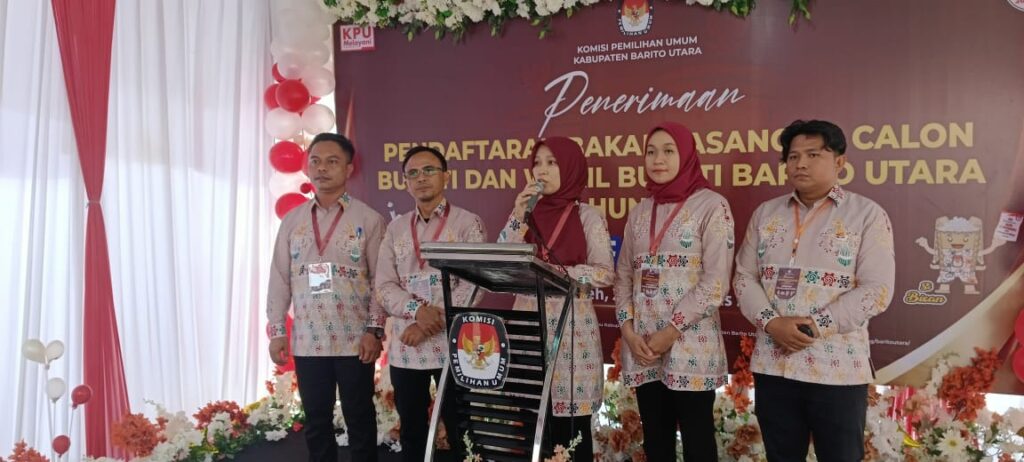 KPU Barut Sudah Terima Berkas Pendaftaran Dua Bapaslon Peserta Pilkada 2024