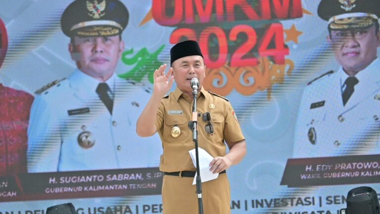 Gubernur Buka Gebyar UMKM Wilayah Barat Provinsi Kalteng