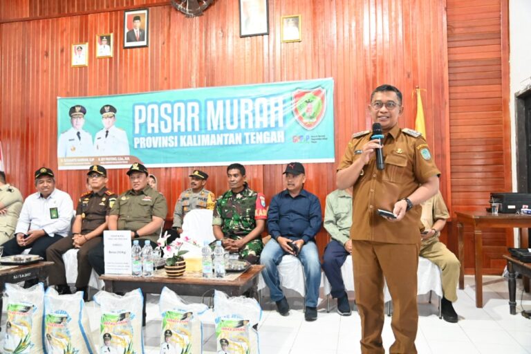 Kendalikan Inflasi, Pemprov Kalteng Gelar Pasar Murah di Kabupaten Lamandau