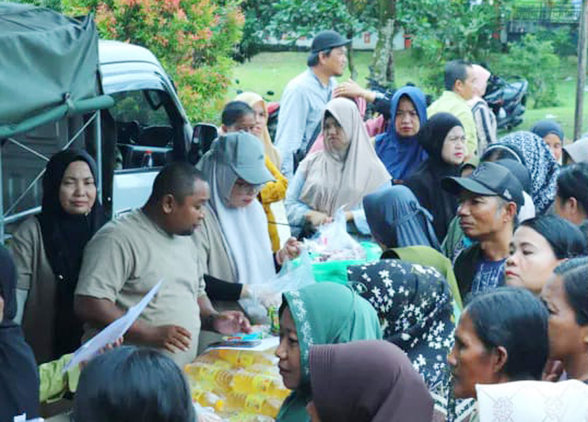 Gerakan Pangan Murah Digelar Pemkab Mura