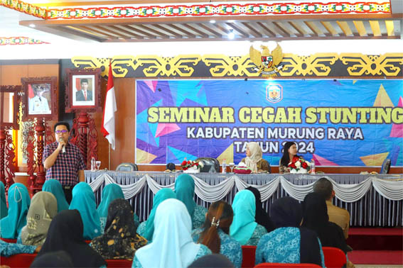 DP3A DALDUKKB Mura Gelar Seminar Pencegahan Stunting Tahun 2024