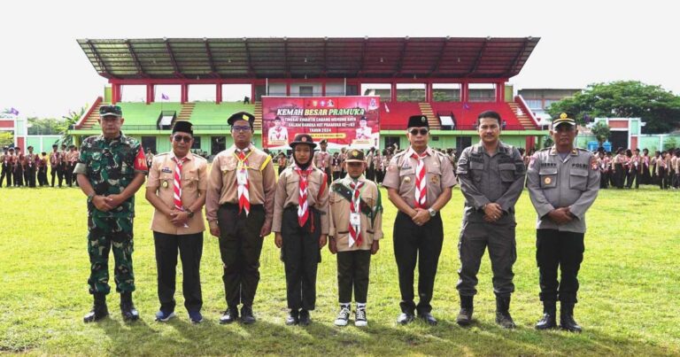 Kemah Besar Pramuka Tingkat Kwartir Cabang Mura Resmi Dibuka Pj Bupati