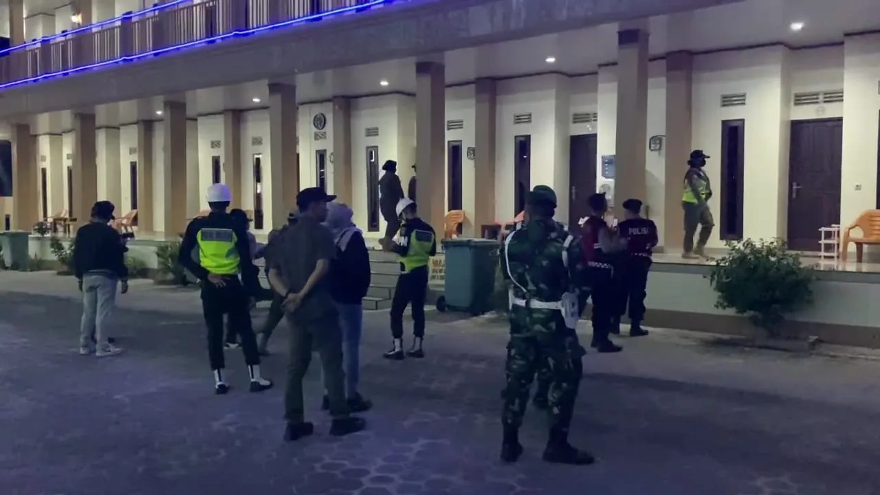 Pengawasan Wisma, Lima Pasangan Bukan Suami Istri Terjaring Petugas Gabungan