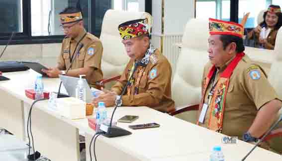 Pj Bupati Mura Laksanakan Evaluasi Kinerja Triwulan I di Kantor Itjen Kemendagri RI