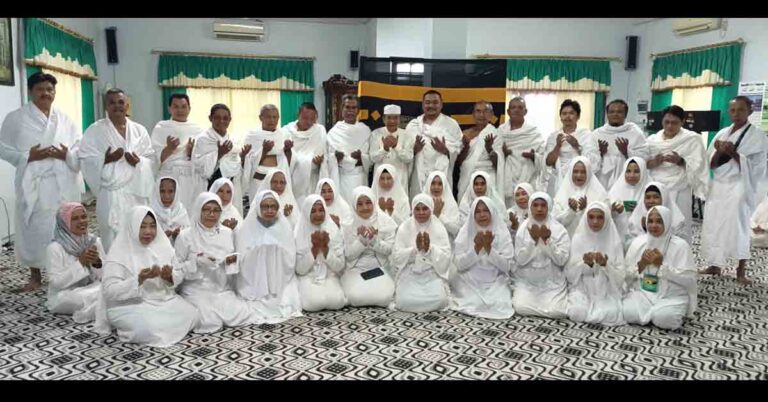 Yayasan KBIH Armina Kalteng Gelar Manasik Haji