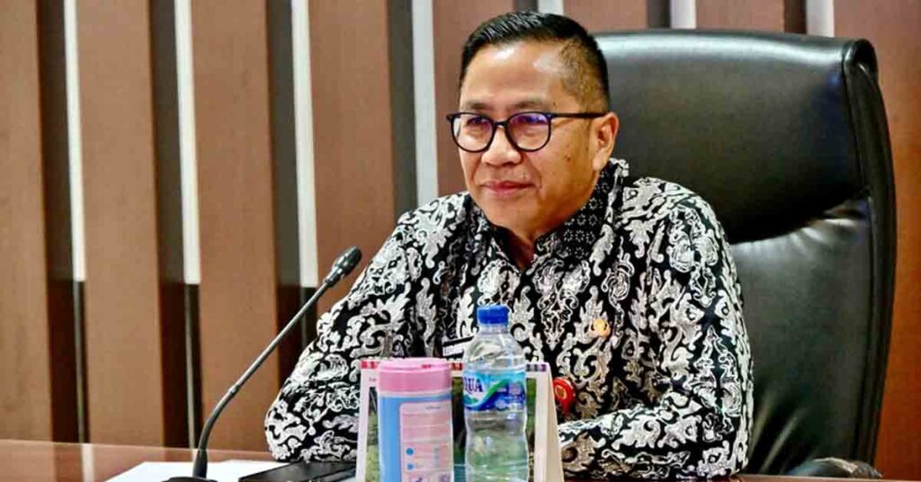 Kepala Bapperida Kalteng Ikuti Launching Permendagri No 24 Tahun 2024 Tata Cara Penyusunan RP2P Secara Virtual