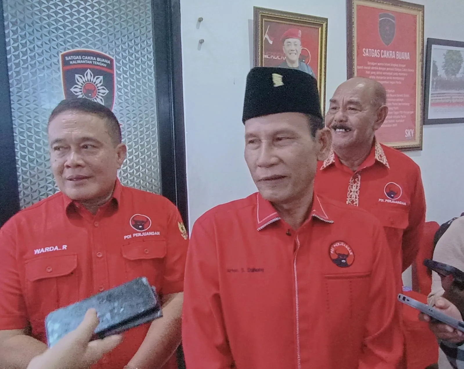 HUT PDI-Perjuangan KE-52, Ketua DPD PDI-P Kalteng Ajak Seluruh Kader Tetap Solid Dan Kompak