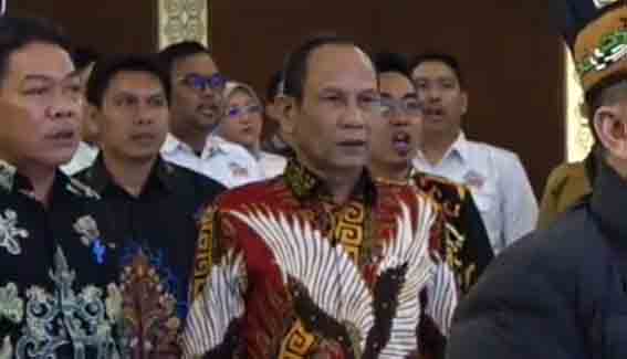 Ketua DPRD Kalteng Hadiri Rapat Pleno Terbuka Penetapan Pasangan Calon Terpilih Gubernur dan Wakil Gubernur Kalteng
