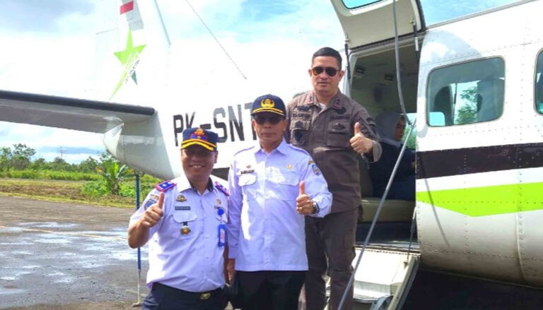 Terbang Perdana di Mura, Smart Aviation Percepat Akses dan Mobilisasi