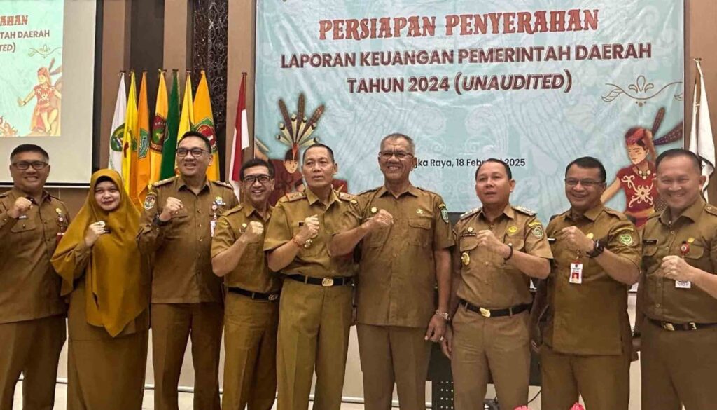 Pj Sekda Barut Hadiri Koordinasi Persiapan Penyerahan LKPD Unaudited Tahun 2024