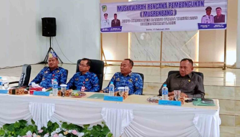 Kecamatan Lahei Bahas 112 Usulan Skala Prioritas pada Musrenbang RKPD 2026