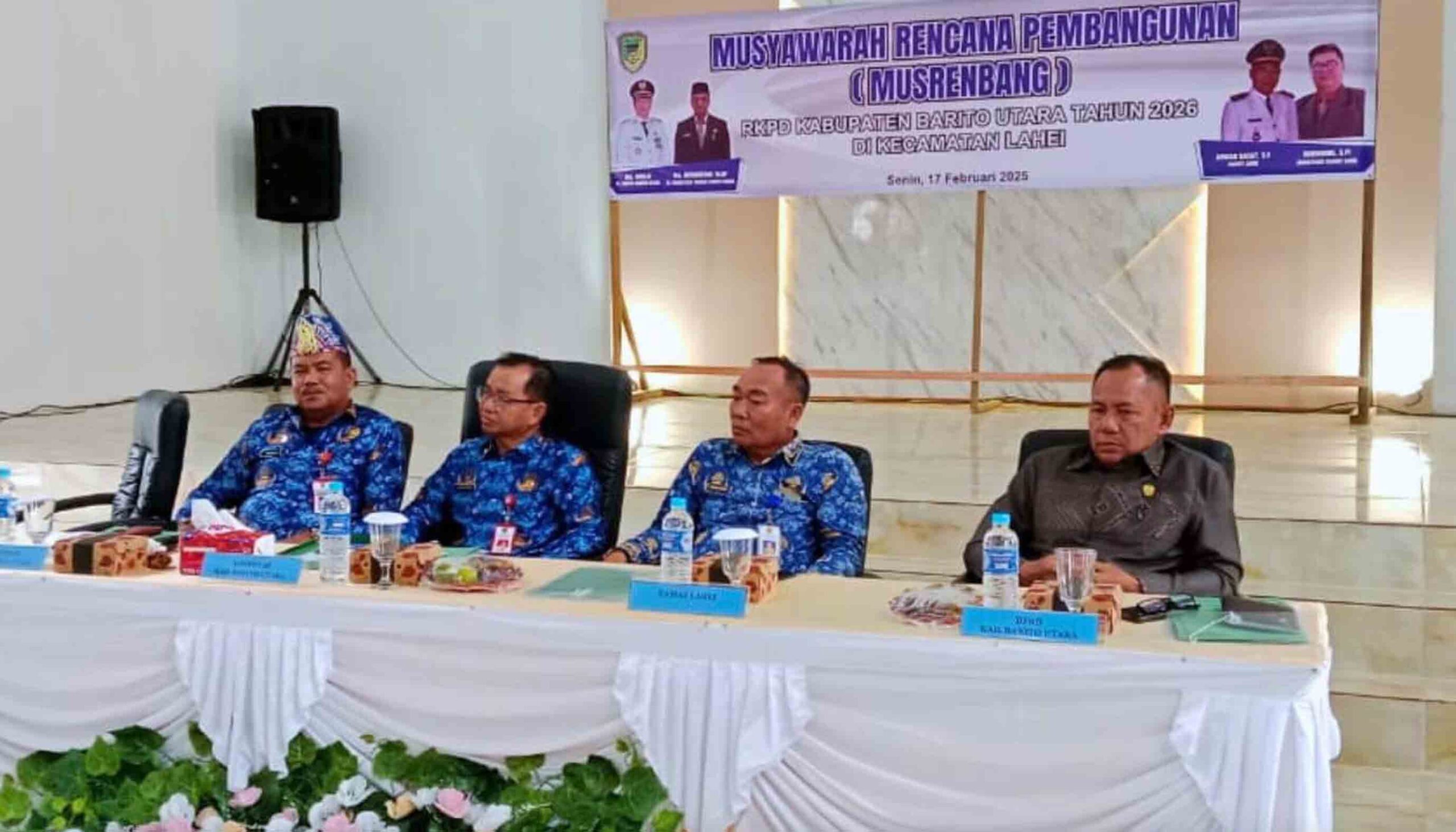 Kecamatan Lahei Bahas 112 Usulan Skala Prioritas pada Musrenbang RKPD 2026