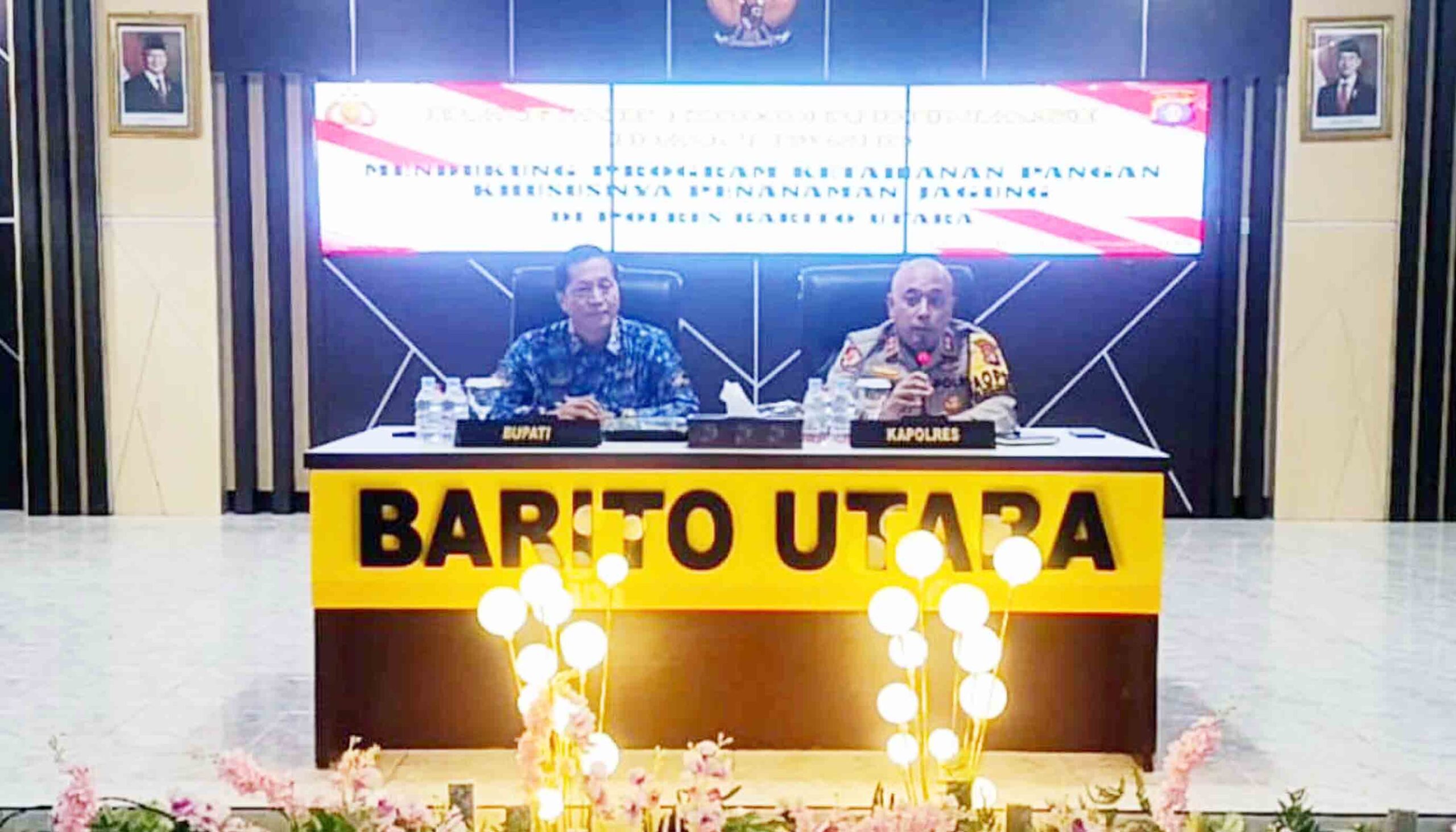 Pj Bupati Barito Utara : Pentingnya Sinergi Antara Pemda, Kepolisian, dan Sektor Swasta Dalam Wujudkan Swasembada Pangan