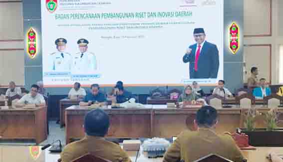 DPRD Kalteng Gelar Rapat Gabungan Bersama Bapperida Bahas Teknis Penginputan Pokir Dewan