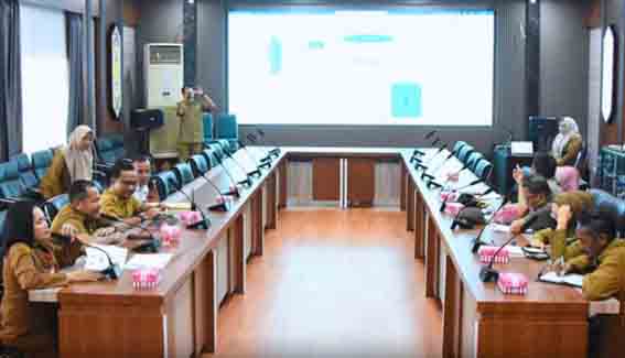 Sambut Ramadhan 1446 H, Pemkab Barut Gelar Rapat Persiapan Tempat Pasar Wadai