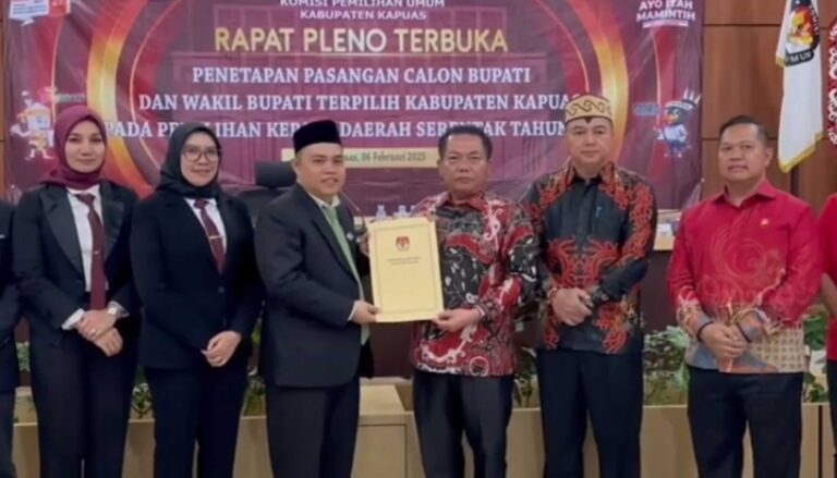 Tindaklanjuti Hasil Penetapan KPU, DPRD Kapuas Akan Adakan Rapur