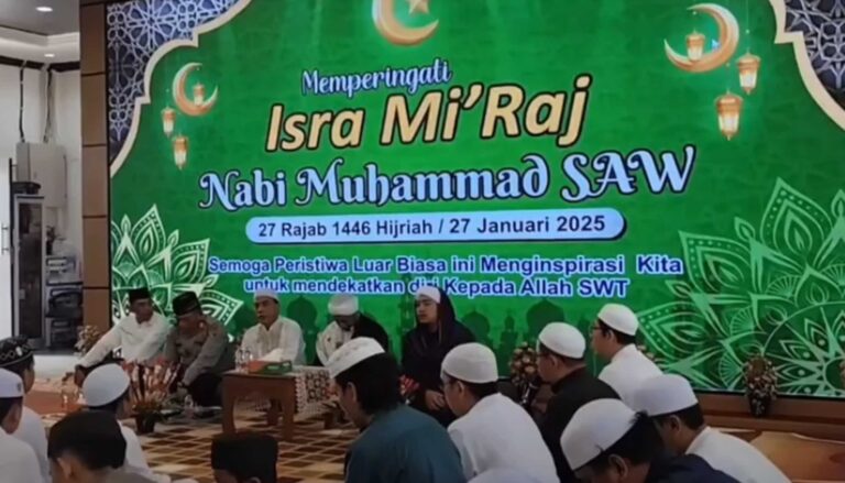 Anggota DPRD Kapuas Ajak Umat Islam Ambil Hikmah dari Peringatan Isra Mi'raj