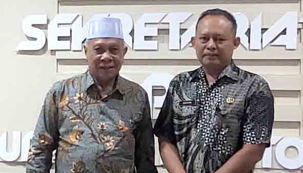 Plt Setwan Barut Terima Kunker DPRD HSU Kalsel