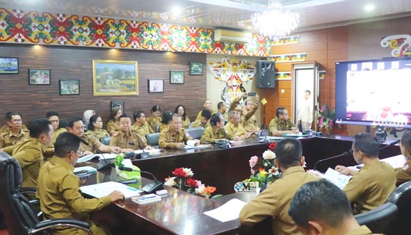 Pemkab Mura Laksanakan Rakor Persiapan implementasi Sembilan Program Prioritas Kepala Daerah