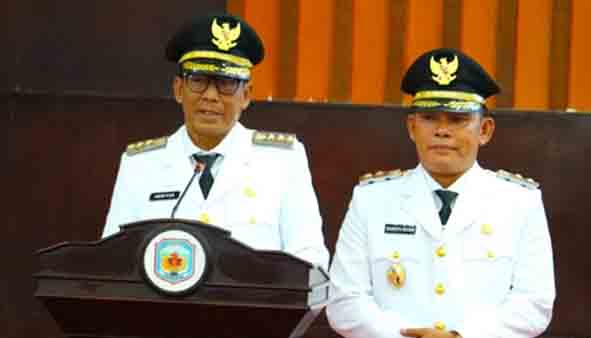 Sertijab, Heriyus Sampaikan Visi Misi