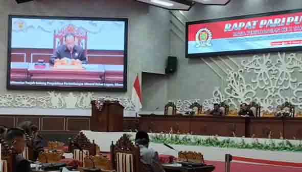 DPRD Kalteng Laksanakan Rapur ke-6 Masa Persidangan II Tahun Sidang 2025