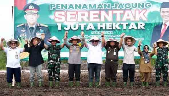DPRD Kalteng Dukung Penuh Program Penanaman Jagung Serentak Sejuta Hektar