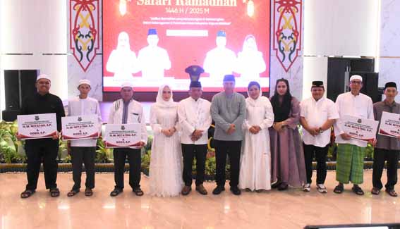 Ketua DPRD Kapuas Hadiri Pembukaan Safari Ramadhan 1446 H/2025 M