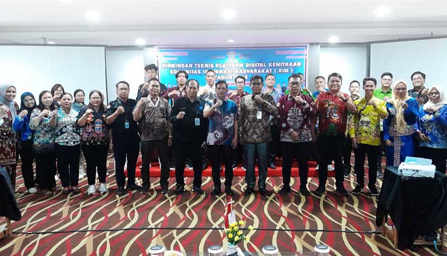 Diskominfo SP Mura Ikuti Bimtek Platform Digital Kemitraan KIM