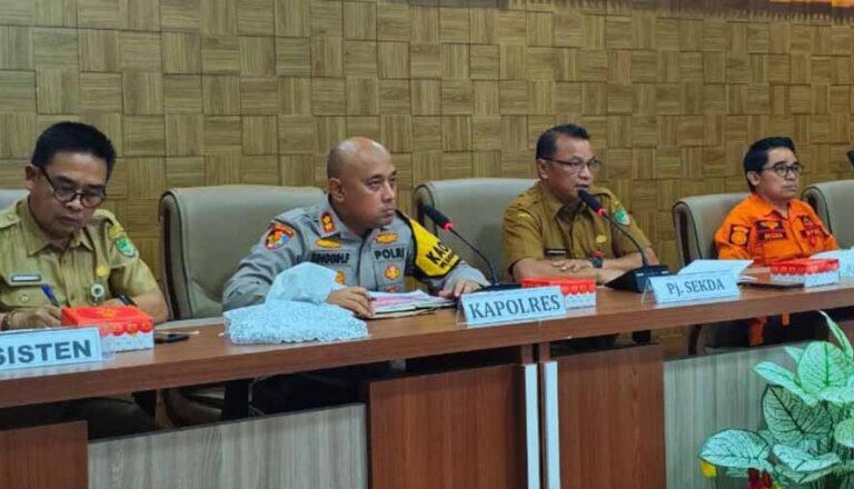 Pemkab Barut Gelar Rakor Penanganan Dampak Banjir