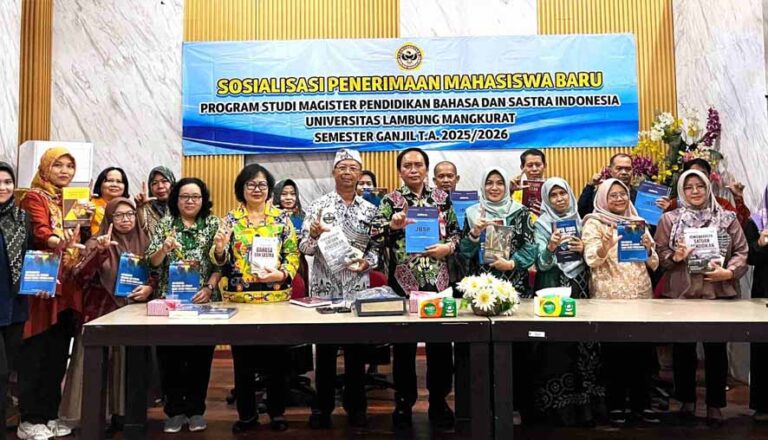 Disarpustaka Kapuas Gandeng ULM Gelar Sosialisasi Penerimaan Mahasiswa Baru Prodi Magister PBSI