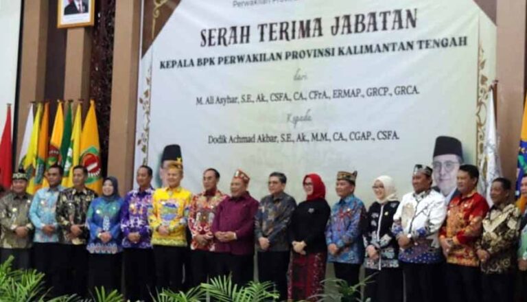 ‎Pj Bupati Barito Utara Hadiri Sertijab Kepala BPK Perwakilan Kalteng