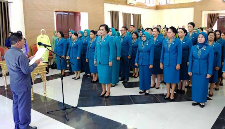 Bupati Mura Sampaikan Kehadiran TP-PKK Sebagai Penggerak Dapat Menjadi Jembatan Bagi Pemda