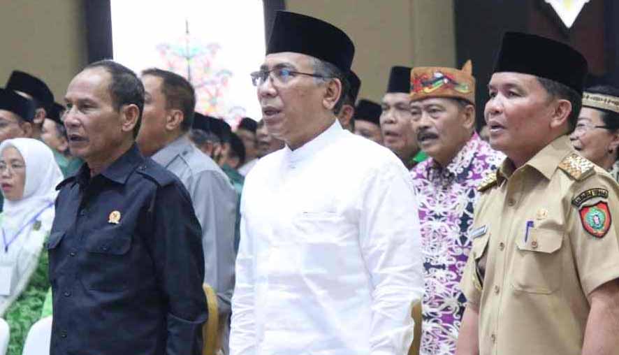 Ketua DPRD Kalteng Hadiri Halalbihalal Kebangsaan