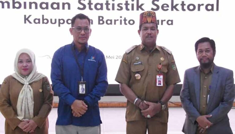 BPS Barito Utara Gelar FGD Pembinaan Statistik Sektoral