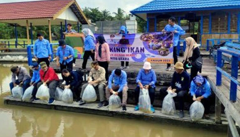 Dewan Apresiasi Pengenalan Lapangan dan Restocking Ikan oleh DKPP Barut