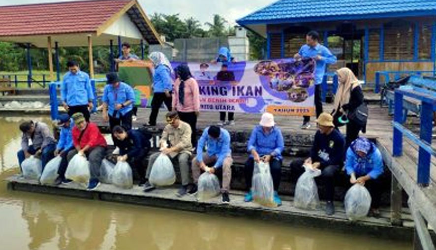 Dewan Apresiasi Pengenalan Lapangan dan Restocking Ikan oleh DKPP Barut
