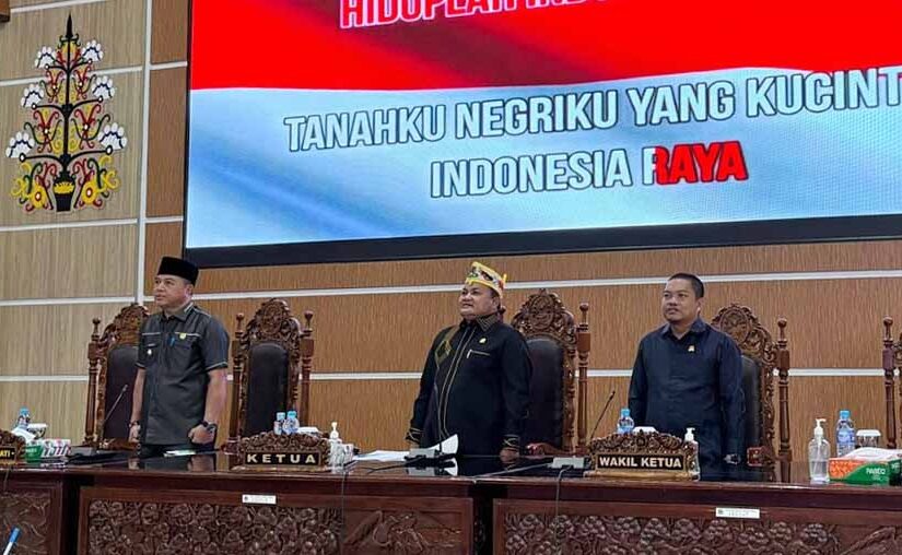 Ketua DPRD Pimpin Rapur Penandatanganan Nota Kesepakatan Awal RPJMD Kabupaten Kapuas 2025-2029