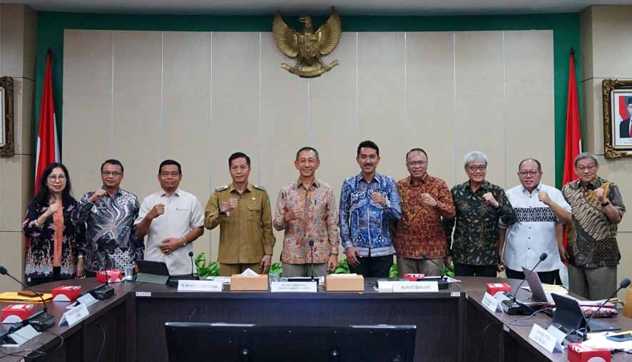 Hadiri Rakor Lintas Sektor, Pj Bupati Barito Utara Dorong Pembangunan Berkelanjutan