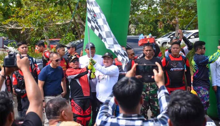 Unsur Pimpinan DPRD Kapuas Ikut Serta Jajal Rute Bupati Kapuas Trail Adventure #3 2025