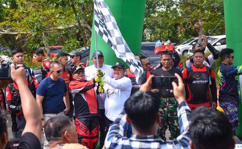 Unsur Pimpinan DPRD Kapuas Ikut Serta Jajal Rute Bupati Kapuas Trail Adventure #3 2025